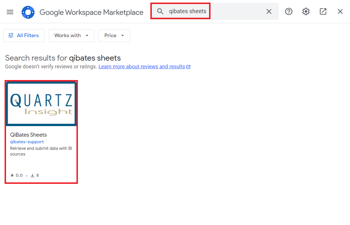 Recherche marketplace